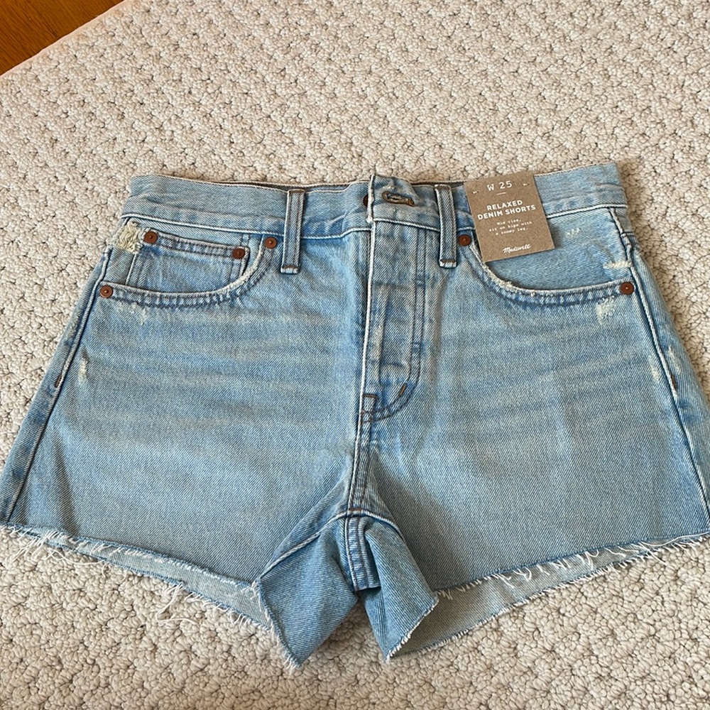 Madewell NWT denim shorts